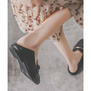 �K�[���[�h�[�� Girly Doll �����Ɠ��߂�t���b�g�V���[�Y�y�؍��t�@�b�V�����z �i�u���b�N�j