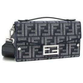 フェンディ FENDI ショルダーバッグ ソフトトランクバゲット FFロゴ ミニバッグ ブルー メンズ レディース FENDI 7VA565 AMA9 F1KAC （BLUE）