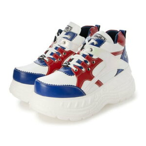 ヨースケ YOSUKE 厚底スニーカー (ブルーコンビ)