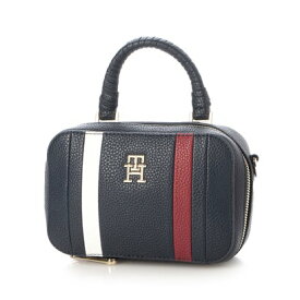 トミー ヒルフィガー TOMMY HILFIGER エンブレムトランククロスボディバッグ （ネイビー）