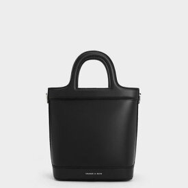 Bronte ブロンテ トップハンドルバケットバッグ （Black）