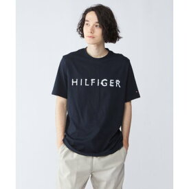 トミー ヒルフィガー TOMMY HILFIGER 【オンライン限定】フェードロゴTシャツ （ネイビー）