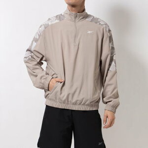 �g���C�� ���[�V���� �J�� 1/4 �W�b�v�g�b�v / TRAIN MOTION CAMO 1/4 ZIP TOP �i�A�b�V���j