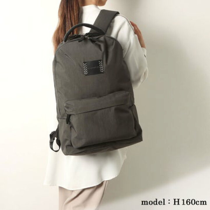 楽天市場】ヴィーガンヴュー veganview crinkle nylon backpack Lsize 