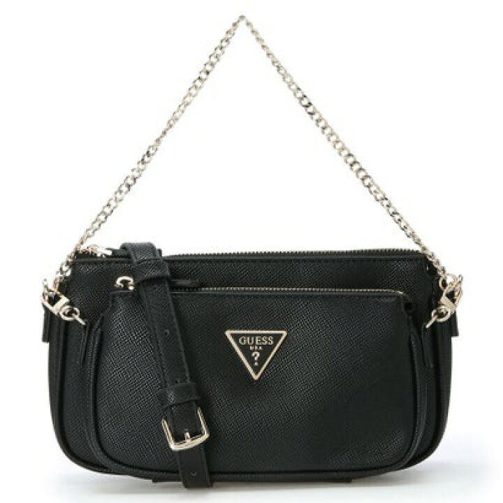 楽天市場】ゲス GUESS NOELLE Double Pouch Crossbody （BLA） クロス  