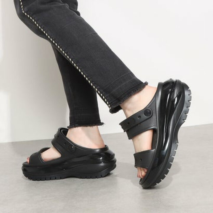 楽天市場】クロックス crocs クラシック メガクラッシュ サンダル 