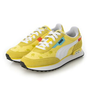 v[} PUMA SPONGEBOB X|W{u R{ FUTURE RIDER t[`[C_[ Xj[J[ 391970-01  CG[ V[Y Y fB[X iYellow(01)j