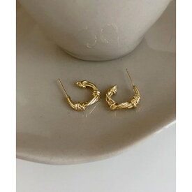 アルゴトウキョウ ARGO TOKYO G10 Coating Twist Rope Earrings 26155 ゴールドコーテイングツイストロープイヤリング （ゴールド）