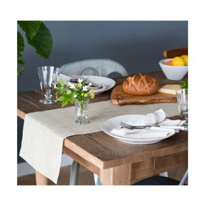 ジュビリー Jubilee 撥水PVC テーブルランナー (ベージュ)