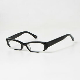 ファウスト Faust メガネ 眼鏡 アイウェア レディース メンズ （ブラック）