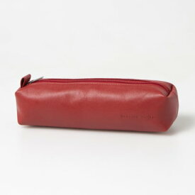 レザーラボラトリー Leather Laboratory 本革 レザーペンケース 筆箱 （RED）