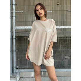 エゴイスト EGOIST BIG刺繍ユニセックス Tシャツ （BEIGE）