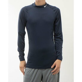 ナイキ NIKE メンズ フィットネス 長袖コンプレッションインナー ナイキ NP DF タイト モック L/S トップ FB7909451 （オブシディアン/ホワイト）