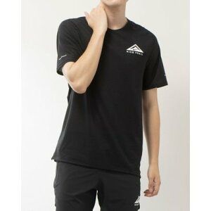 �i�C�L NIKE �����Y ����/�����j���O ����T�V���c �i�C�L DF �g���C�� S/S �g�b�v DV9306010 �i�u���b�N/(�z���C�g)�j