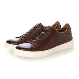 エコー ECCO メンズ 本革 スニーカー ストリート トレイ （COGNAC）