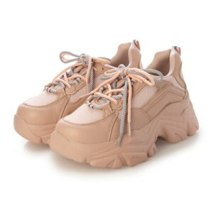 アタガール attagirl 厚底ダッドスニーカー (ピンクスムース)