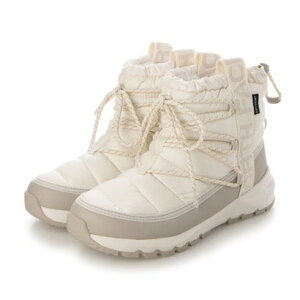 U m[X tFCX THE NORTH FACE THERMOBALL LACE UP WP iWHITE/BEIGEj