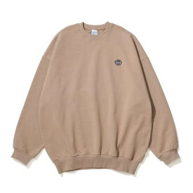 ケボズ KEBOZ BB SMALL WAPPEN SWEAT CREWNECK MOCHA 22FW （MOCHA）