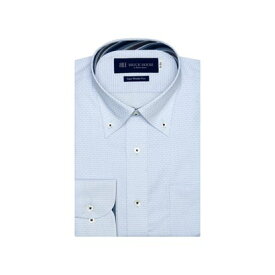 トーキョーシャツ TOKYO SHIRTS 【超形態安定】 ボタンダウンカラー 長袖 ワイシャツ （サックスブルー）