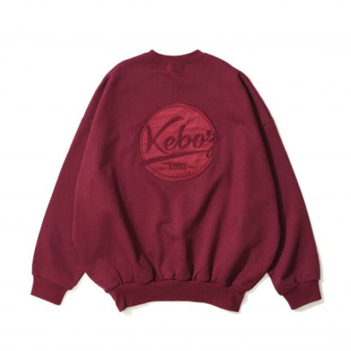 楽天市場】ケボズ KEBOZ SC BB LOGO CREWNECK （BURGUNDY） : LOCOMALL  