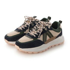 アスファルト ASFVLT ローカットスニーカー vision-trek-nv-lbr-spk （NAVY LT BROWN SOFT）