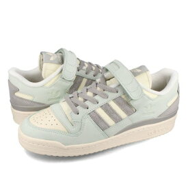 アディダス adidas FORUM 84 LOW （LINEN GREEN/METAL GREY/CREAM WHITE）