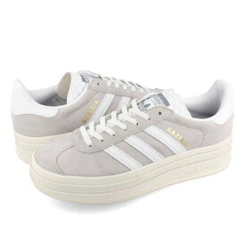 アディダス adidas GAZELLE BOLD W （GREY TWO/FTWR WHITE/CORE WHITE）