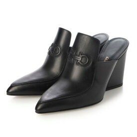 サルバトーレフェラガモ Salvatore Ferragamo Malfa mules （BLACK）