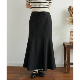 レトロガール RETRO GIRL 共リボン付きマーメイドスカート （ブラック）