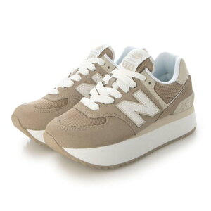 j[oX New Balance fB[X Xj[J[ 574+_ WL574B iLIGHT BROWNj
