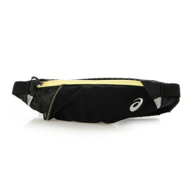 アシックス ASICS 陸上/ランニング ウエストバッグ ウエストポーチM_WAIST POUCH M 3013A860 （PERFORMANCE BLACK/GLOW YELLOW）