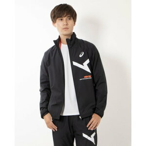 アシックス ASICS メンズ ウインドジャケット - 2031E272 (パフォーマンスブラッウXブリリアンホワイト)