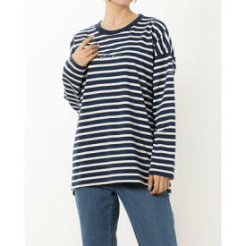 コロンビア Columbia レディース アウトドア 長袖Tシャツ ウィメンズリラクシングモーメントロングスリーブクルー PL0204 （Collegiate Navy）