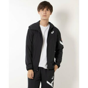 アシックス ASICS メンズ ウインドジャケット - 2031E256 (パフォーマンスブラッウ)