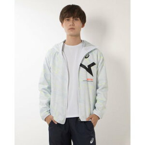 アシックス ASICS メンズ ウインドジャケット - 2031E270 (ブリリアンホワイト)