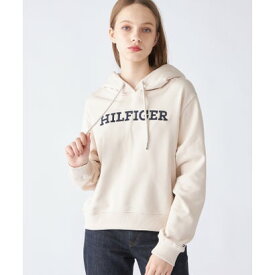 トミー ヒルフィガー TOMMY HILFIGER レギュラーモノタイプエンブロイダリーパーカー （ベージュ）