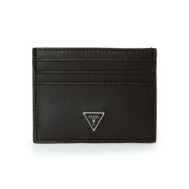 ゲス GUESS CERTOSA SAFFIANO Leather Card Case （BLA） 財布/小物 カードケース メンズ