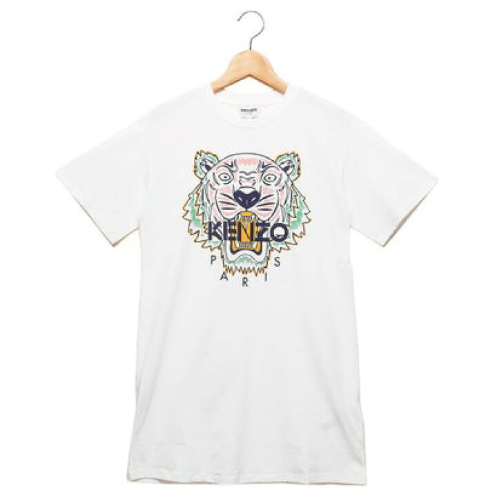 楽天市場】ケンゾー KENZO ワンピース Tシャツ プリントT ホワイト  