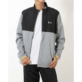 アンダーアーマー UNDER ARMOUR メンズ スウェットフルジップ UAアーマーフリース マックス フルジップ ジャケット 1381327 （Steel Light Heather）