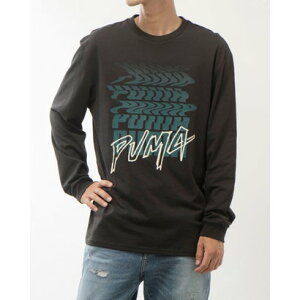 v[} PUMA Y TVc CORE HERITAGE LS OtBbN TVc_ 678879 iPUMA BLACKj