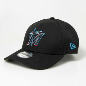 ニューエラ NEW ERA ニューエラ Newera キャップ ナインフォーティ 9FORTY 野球チーム 940 ベースボールキャップ MLB ベルクロ 野球帽 帽子 メジャーリーグ 男女 NEWERA 9FORTY （ブラック）