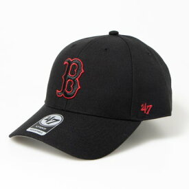 フォーティーセブン 47 キャップ 帽子 ボストン レッドソックス MVP02WBV 男女兼用 野球チーム 47BRAND RED SOX MVP （ブラック）