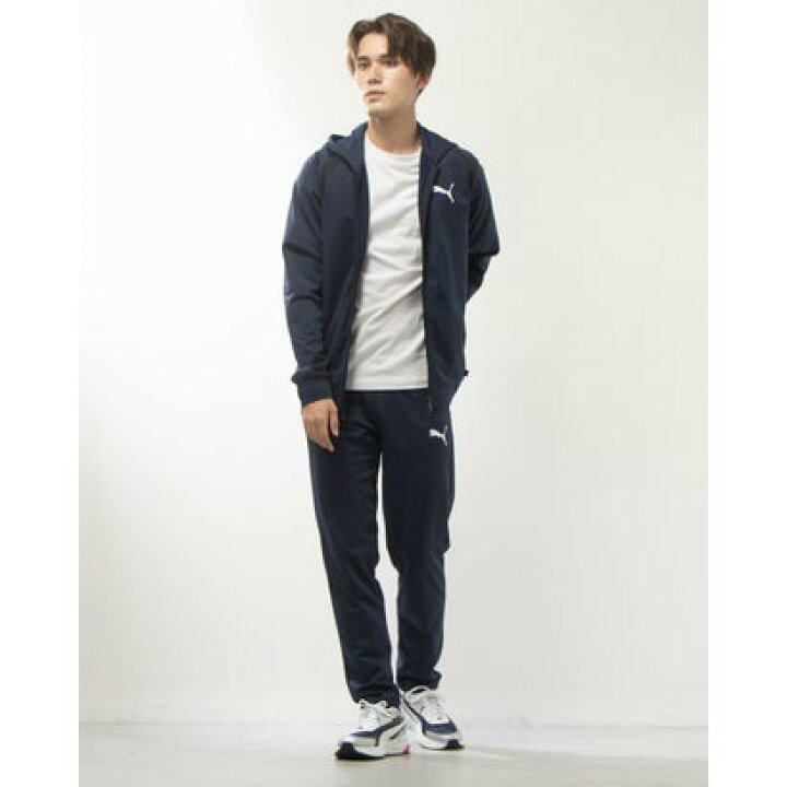 楽天市場】プーマ PUMA メンズ ジャージ上下セット フーデッド ポリ 