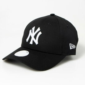 ニューエラ NEW ERA ニューエラ Newera ナインフォーティー 940 キャップ レディース ウーマン 帽子 ヤンキース LA ドジャース 女性 刺繍ロゴ NEWERA 9FORTY LEAGUE CAP （ブラック）
