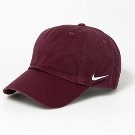 ナイキ NIKE ナイキ Nike キャップ 帽子 102699 刺繍ロゴ コットン メンズ レディース スポーツ 紫外線対策 ヘリテージ86 NIKE HERITAGE 86 CAP （ディープマルーン）