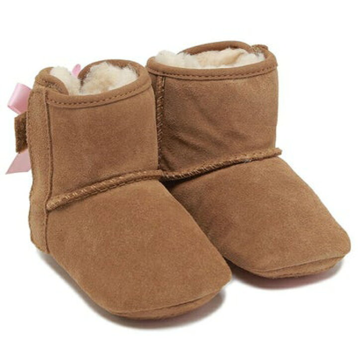 楽天市場】アグ UGG ベビーシューズ ベビー ジェシー ボウ ムートン  