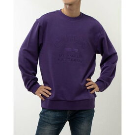 ゲス GUESS Lettering Embroidery Sweatshirt （PUR）