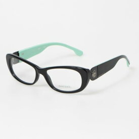ディーゼル DIESEL メガネ 眼鏡 アイウェア レディース メンズ （ブラック/ライトグリーン）