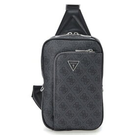 ゲス GUESS VEZZOLA ECO Sling Bag （BLA） ボディバッグ スリング