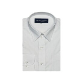 トーキョーシャツ TOKYO SHIRTS 形態安定 レギュラーカラー 長袖 ワイシャツ （ライトグレー）